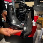 Men's Point-Toe Stud Ankle Boots