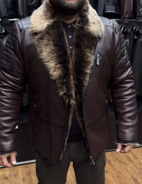 Men's Faux Fur Jacket
