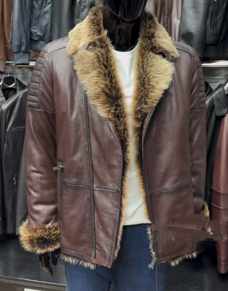 Men's Faux Fur Jacket